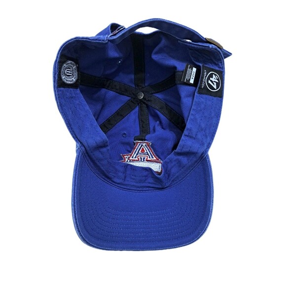 American University Washington DC 47 Brand Cap Hat Adult Adjustable Blue Cotton - Picture 5 of 6